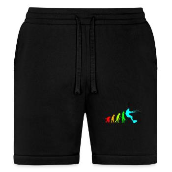 Kite Boarding Surfers Kiteboard Hang Glider Gift - Bella + Canvas Unisex Short - black - Front