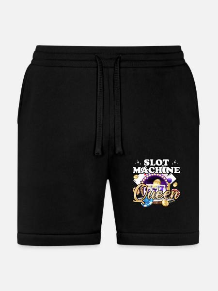Slot Machine Queen - Bella + Canvas Unisex Short - black