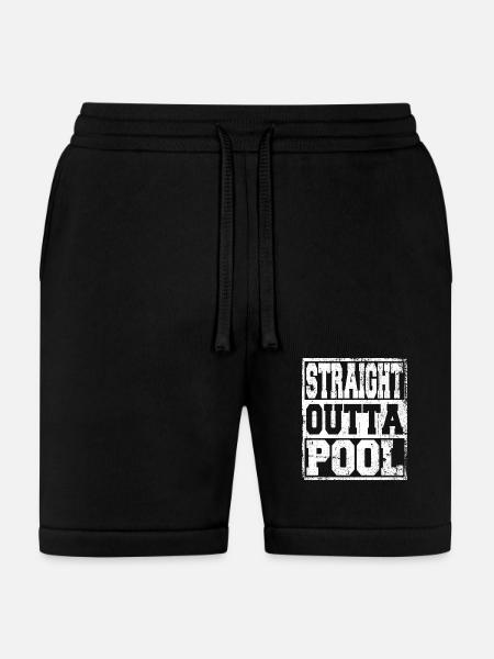 Pool Saying Funny - Bella + Canvas Unisex Short - black