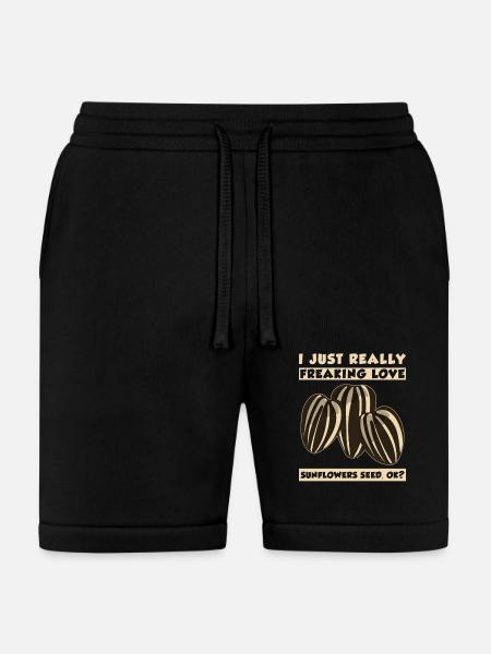 Sunflower Seeds - Bella + Canvas Unisex Short - black