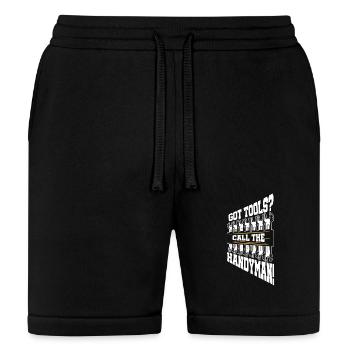 Got Tools Call The Handyman Laborer Construction - Bella + Canvas Unisex Short - black - Front