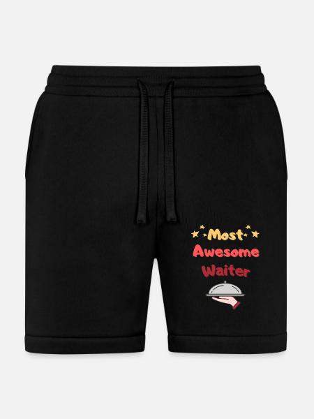 Most Awesome Waiter - Bella + Canvas Unisex Short - black