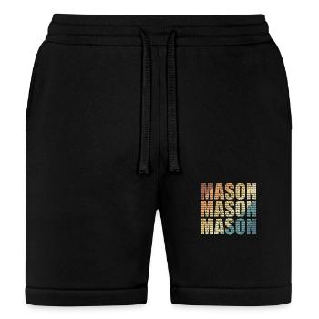 Mason Construction Worker Profession - Bella + Canvas Unisex Short - black - Front
