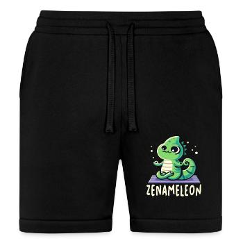 Chameleon Lover - Bella + Canvas Unisex Short - black - Front