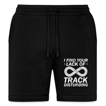 Slot Car Racing Funny RC Car - Bella + Canvas Unisex Short - black - Front