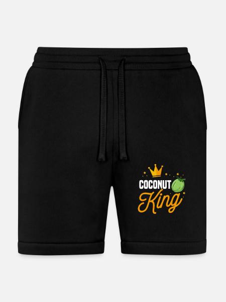 Coconut King - Bella + Canvas Unisex Short - black