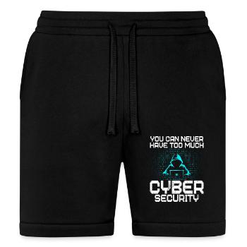 Cyber Security Hacker Hacking - Bella + Canvas Unisex Short - black - Front