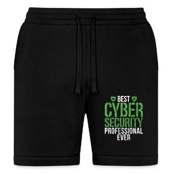 Cyber Security Hacker Hacking - Bella + Canvas Unisex Short - black - Front