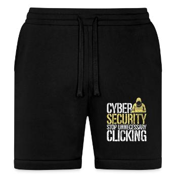 Cyber Security Hacker Hacking - Bella + Canvas Unisex Short - black - Front