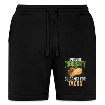 Cyber Security Hacker Hacking - Bella + Canvas Unisex Short - black - Front