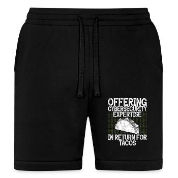 Cyber Security Hacker Hacking - Bella + Canvas Unisex Short - black - Front