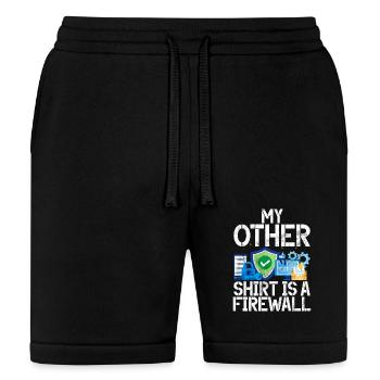 Cyber Security Hacker Hacking - Bella + Canvas Unisex Short - black - Front