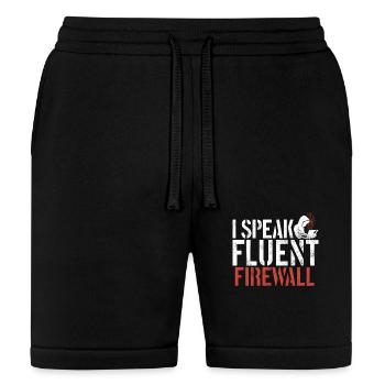 Cyber Security Hacker Hacking - Bella + Canvas Unisex Short - black - Front