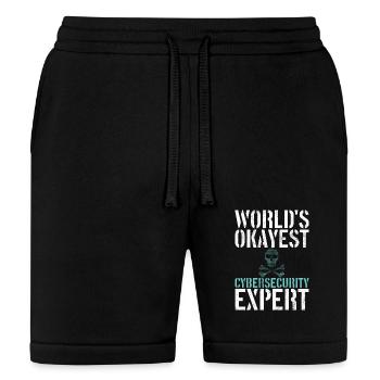 Cyber Security Hacker Hacking - Bella + Canvas Unisex Short - black - Front