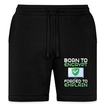 Cyber Security Hacker Hacking - Bella + Canvas Unisex Short - black - Front