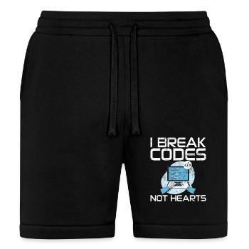 Cyber Security Hacker Hacking - Bella + Canvas Unisex Short - black - Front