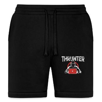Cyber Security Hacker Hacking - Bella + Canvas Unisex Short - black - Front