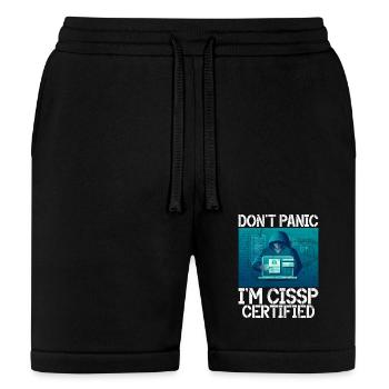 Cyber Security Hacker Hacking - Bella + Canvas Unisex Short - black - Front