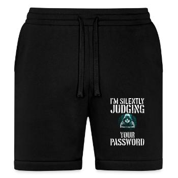 Cyber Security Hacker Hacking - Bella + Canvas Unisex Short - black - Front
