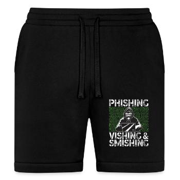 Cyber Security Hacker Hacking - Bella + Canvas Unisex Short - black - Front