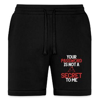 Cyber Security Hacker Hacking - Bella + Canvas Unisex Short - black - Front