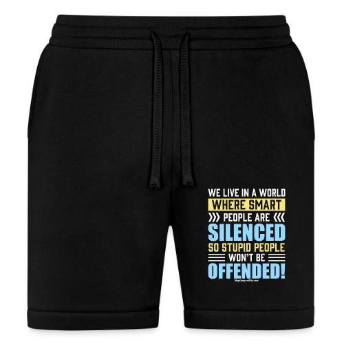 Stupid and Smart People for Dark Colors - Bella + Canvas Unisex Short