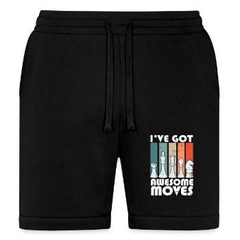 I've Got Some Awesome Moves Chess Player Gift - Bella + Canvas Unisex Short - black - Front