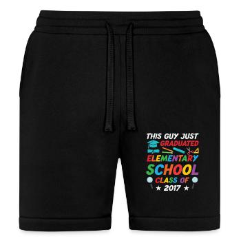 Amzad Elementary School 17 - Bella + Canvas Unisex Short - black - Front