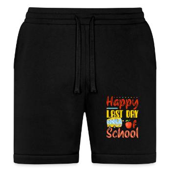 Habib Elementary School 4 - Bella + Canvas Unisex Short - black - Front
