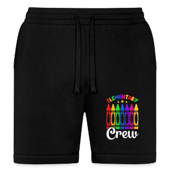 Amzad Elementary School 3 - Bella + Canvas Unisex Short - black - Front