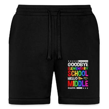 Amzad Elementary School 4 - Bella + Canvas Unisex Short - black - Front