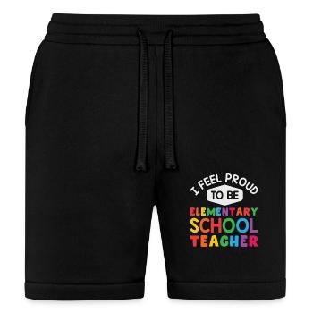 Amzad Elementary School 41 - Bella + Canvas Unisex Short - black - Front