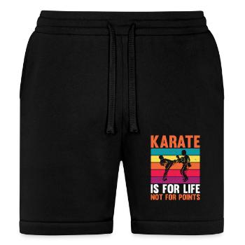 Karate Is For Life Not For Points - Bella + Canvas Unisex Short - black - Front