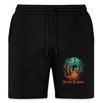 Come Inside the Dungeon – Adventure Awaits - Bella + Canvas Unisex Short - black - Front