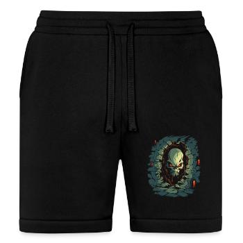 Inside the Dungeon of Terror - Bella + Canvas Unisex Short - black - Front