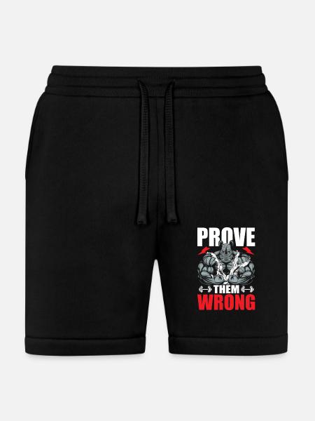Prove them wrong - Bella + Canvas Unisex Short - black