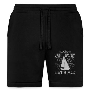 Come sail away - Bella + Canvas Unisex Short - black - Front