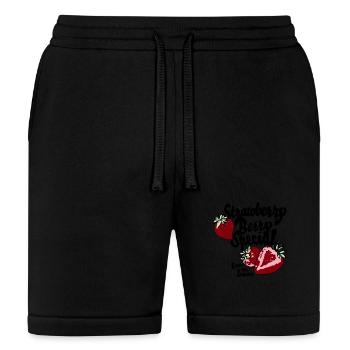 Strawberry Berry Special - Bella + Canvas Unisex Short - black - Front