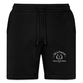 Life is Precious please don’t waste mine. - Bella + Canvas Unisex Short - black - Front