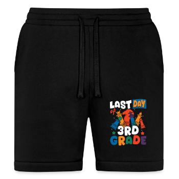 Chess Last Day of 3rd Grade School Shirt for Kids - Bella + Canvas Unisex Short - black - Front
