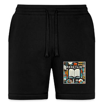 Book Fair Vibes 14 - Bella + Canvas Unisex Short - black - Front
