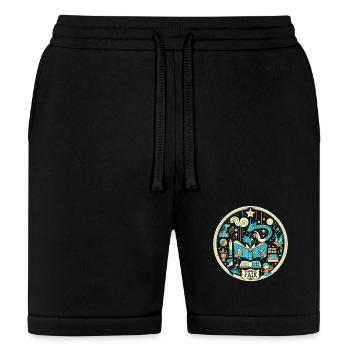 Book Fair Vibes 15 - Bella + Canvas Unisex Short - black - Front