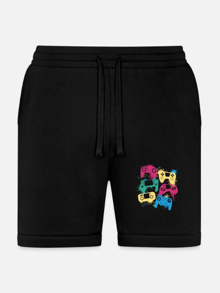 Joysticks - Bella + Canvas Unisex Short - black