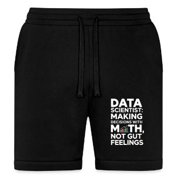 Data Scientist: Making Decisions With Math - Bella + Canvas Unisex Short - black - Front