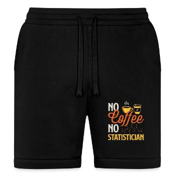 Statistician No Coffee No Accountant Coffee Lover - Bella + Canvas Unisex Short - black - Front