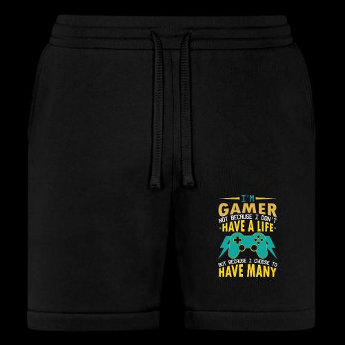 I'm A Gamer: I Choose To Have Many Lives - Bella + Canvas Unisex Short