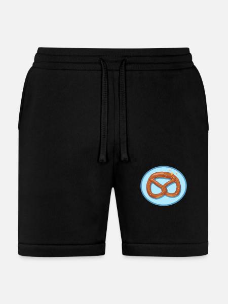 Pretzel Pretzels Lover - Bella + Canvas Unisex Short - black