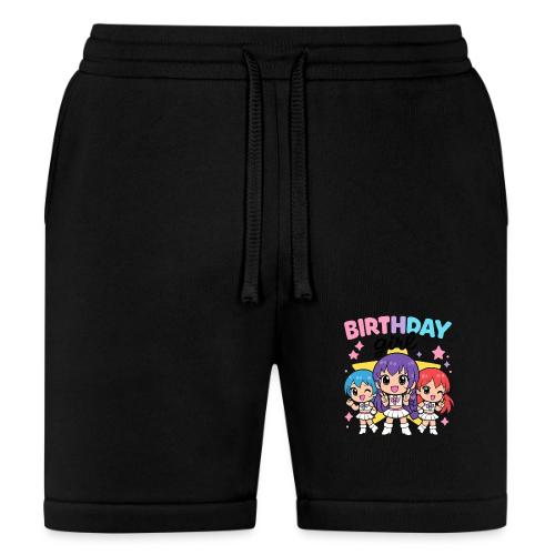 Cute Chibi Birthday Idol Girls - Bella + Canvas Unisex Short