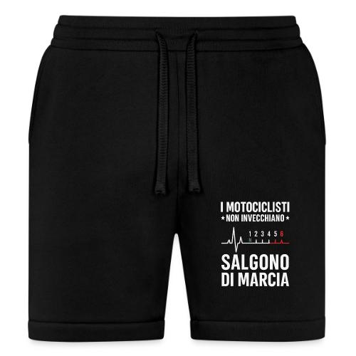 Motorcyclists Never Age Heartbeat Design - Bella + Canvas Unisex Short