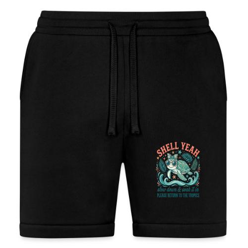 Shell Yeah Sea Turtle Beach Vibes - Bella + Canvas Unisex Short